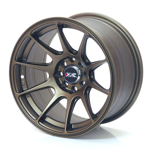 XXR 527 15 X 8.25 - ET0 - 4 X 100+108 PCD  - FLAT MATT BRONZE / XR527-1582-2BZ