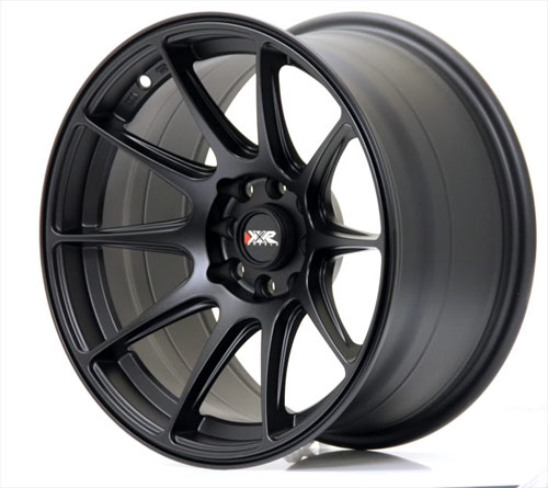 XXR 527  16 X 8.25  - ET0 - 5 X 100 + 114.3 PCD  - FLAT MATT BLACK / XR527-1682-4FB