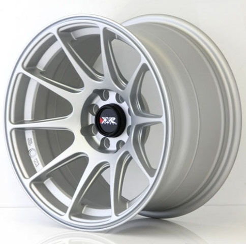 XXR 527  15 X 8.25 - ET0 - 4 X 100+108 PCD  - FLAT MATT SILVER / XR527-1582-2FS