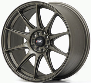 XXR 527  18 X 8.75 - ET20 - 5 X 114.3 + 100 PCD  - FLAT MATT BRONZE / XR527-1887-3BZ