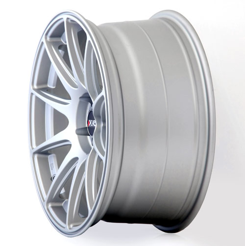 XXR 527  17 X 8.25 - ET25 - 5 X 100 + 114.3 PCD  - FLAT MATT SILVER / XR527-1782-4FS