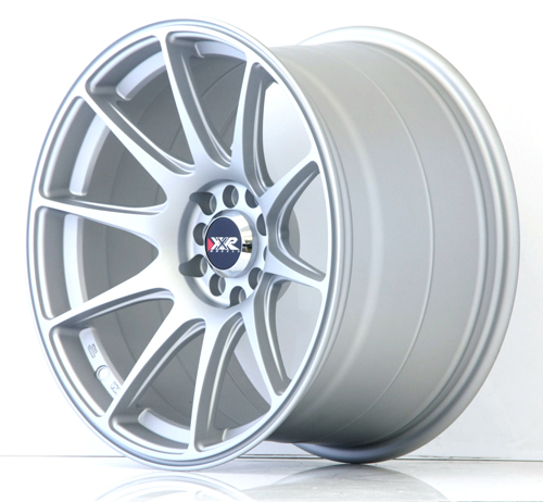 XXR 527  18 X 9.75 - ET20 - 5 X 100 + 112 PCD  - FLAT MATT SILVER / XR527-1897-4FS