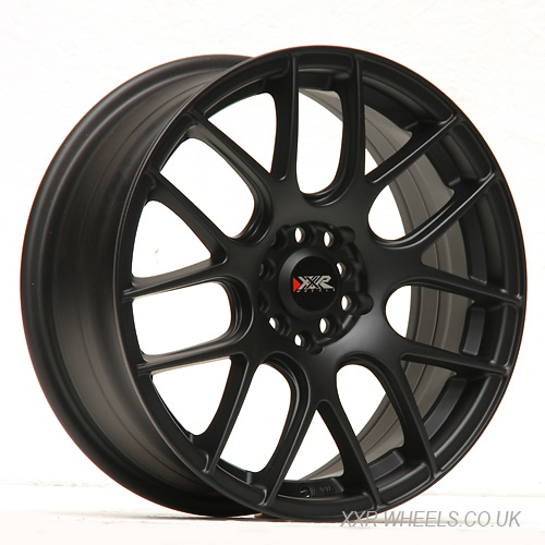 XXR 530 17x7 INCH  - ET35 - 5x100+114.3 PCD - FLAT BLACK / XR530-1770-1FB