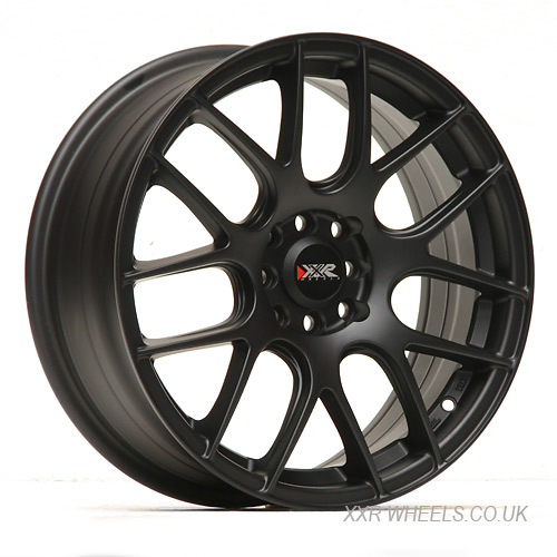 XXR 530 17x7 INCH - ET35 - 4x100+114.3 PCD - FLAT BLACK / XR530-1770-2FB