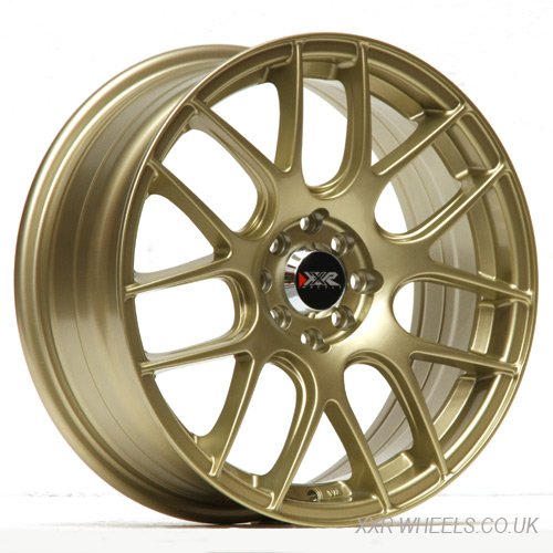 XXR 530 17x7 INCH - ET35 - 4x100+114.3 PCD - GOLD / XR530-1770-2GL