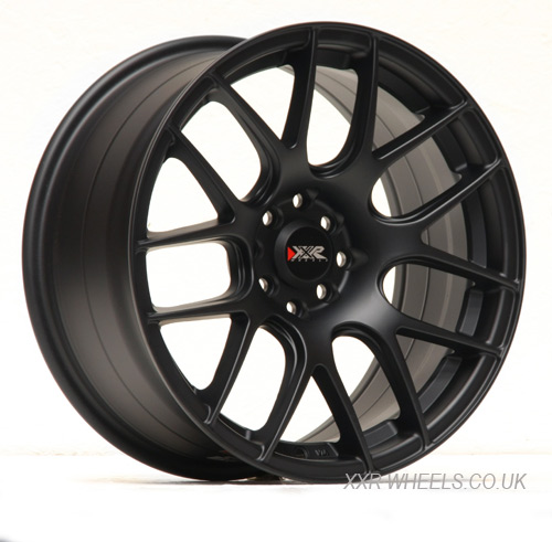 XXR 530 17x8.25 INCH - ET35 - 5x100+114.3 PCD - FLAT BLACK / XR530-1782-1FB