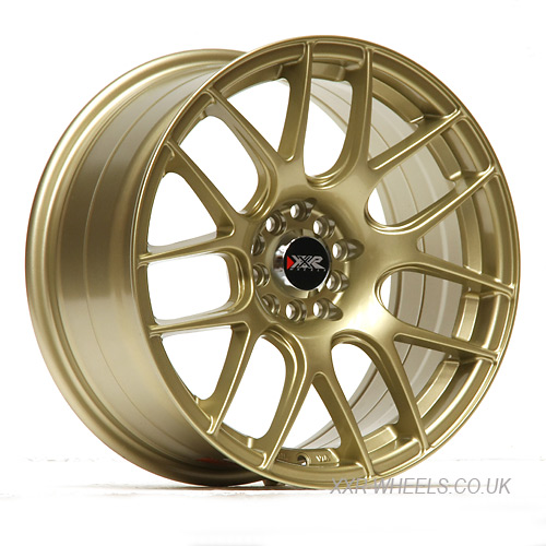 XXR 530 17x8.25 INCH - ET25 - 5x100+114.3 PCD - GOLD / XR530-1782-3GL