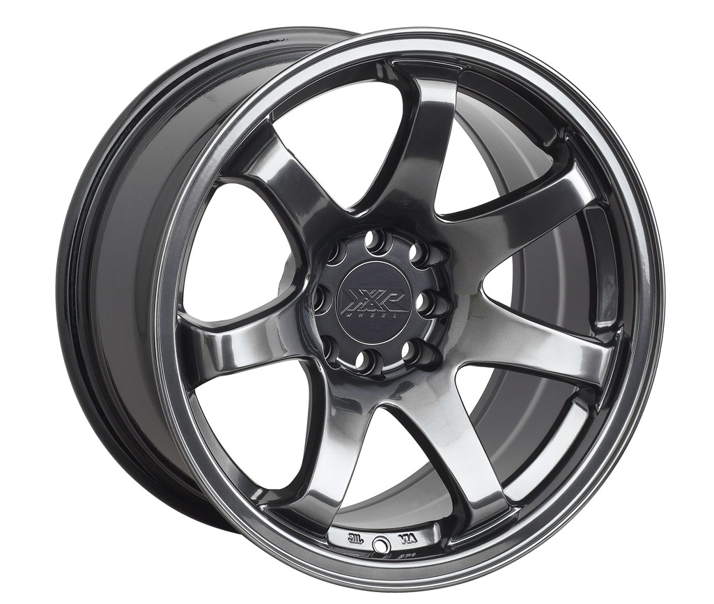 XXR 551 15 X 8 - ET21 - 4 X 100+114.3 - CHROME BLACK / XR551-1580-1CB2