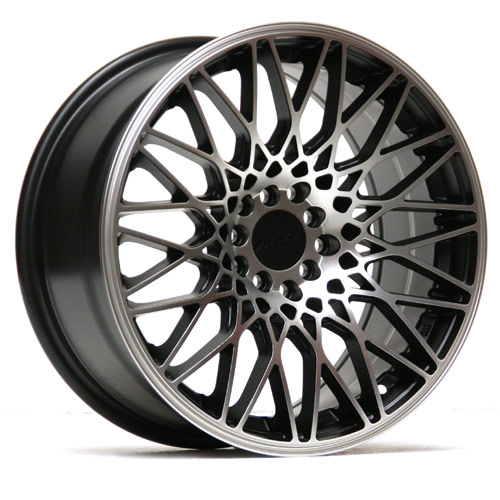 XXR 553 17 x 9.25 - ET22 - 5x100+114.3 - FLAT MATT BLACK + MACHINED MATT FACE / XR553-1792-2FBM