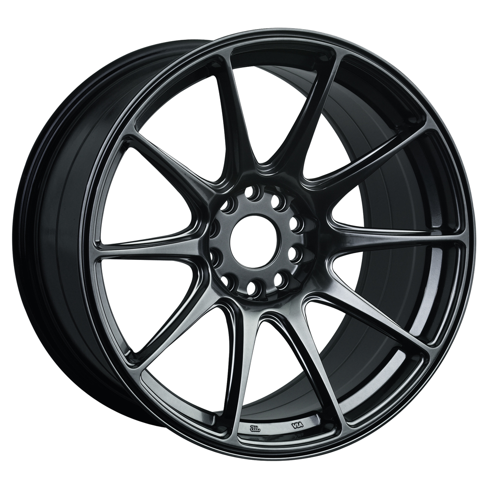 XXR 527  18 X 9.75 - ET20 - 5 X 114.3 + 100 PCD  - BLACK CHROME / XR527-1897-2CB2